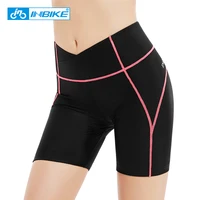 inbike women cycling shorts soft road bicycle shorts shockproof mtb bike briefs breathable comfortable riding downhill underwear