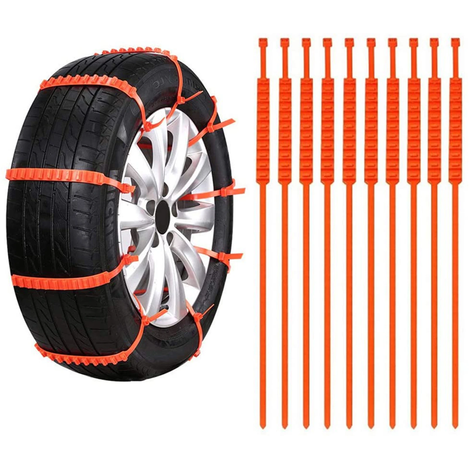 20 шт. противоскользящие цепи для автомобильных зимних шин | Автомобили и