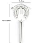 Коктейльный шейкер, ситечко для льда, аксессуары для бара, фильтр для льда из нержавеющей стали, барные инструменты