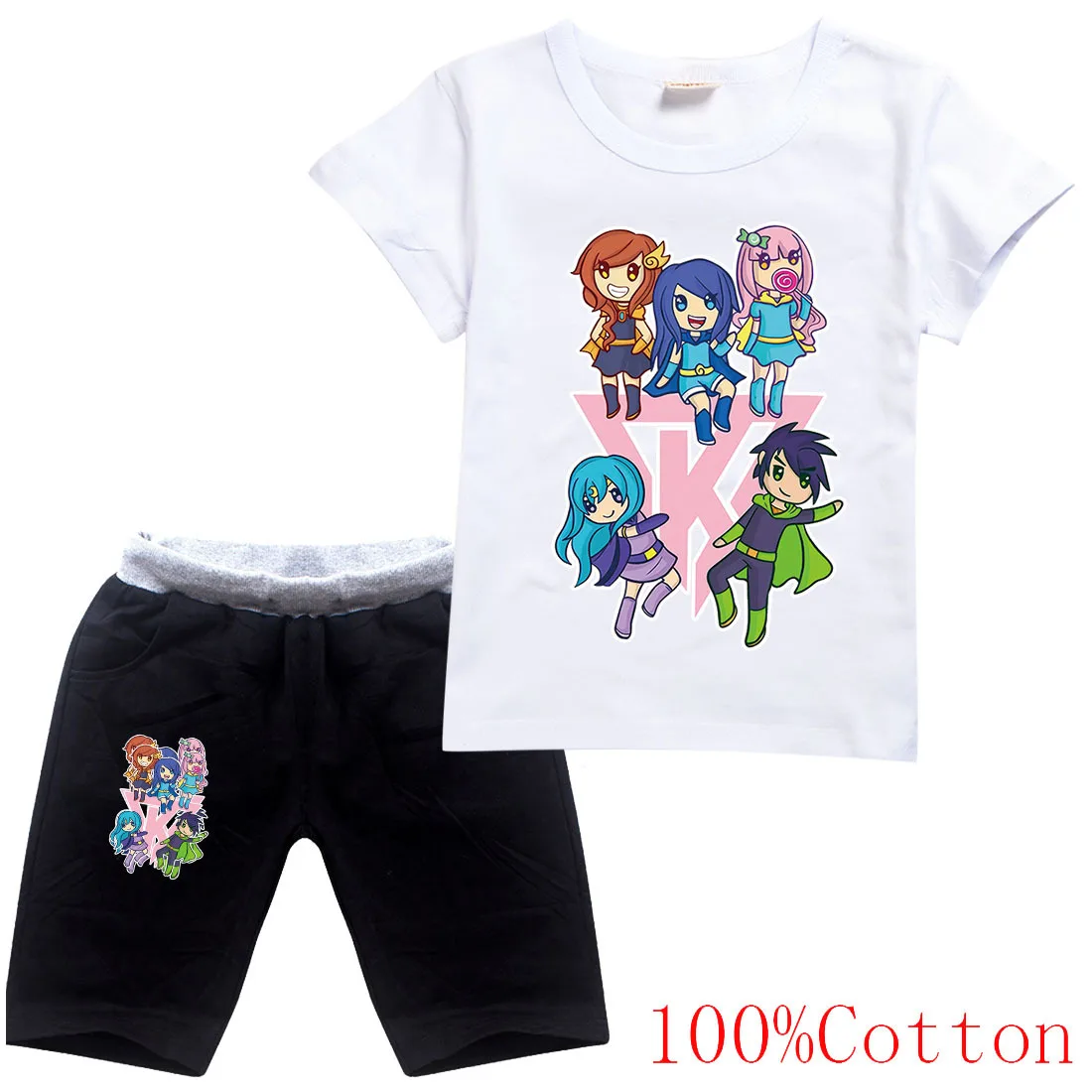 

Kids Sets Boys Summer New Children Short Sleeve T Shirt +pant Two Sets of Children's Sport Suit 4-11 Ages Clothing 4 7 9 11 Year