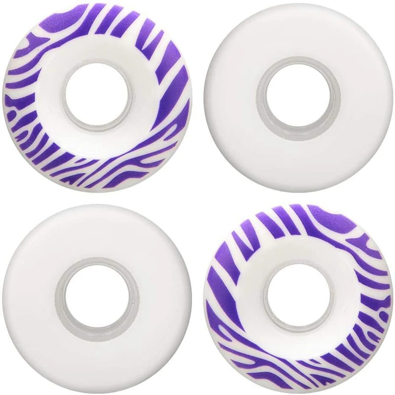 

4PCS Skateboard Wheels Resilient PU Double Warped Skateboard Wheels Brush Street Skating Wheels 56X32mm