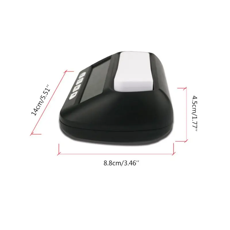 

Multifunction Chess Clock Professional Board Game Stopwatch Bonus Competition Hour Meter Compact Digital Count Up Down Timer