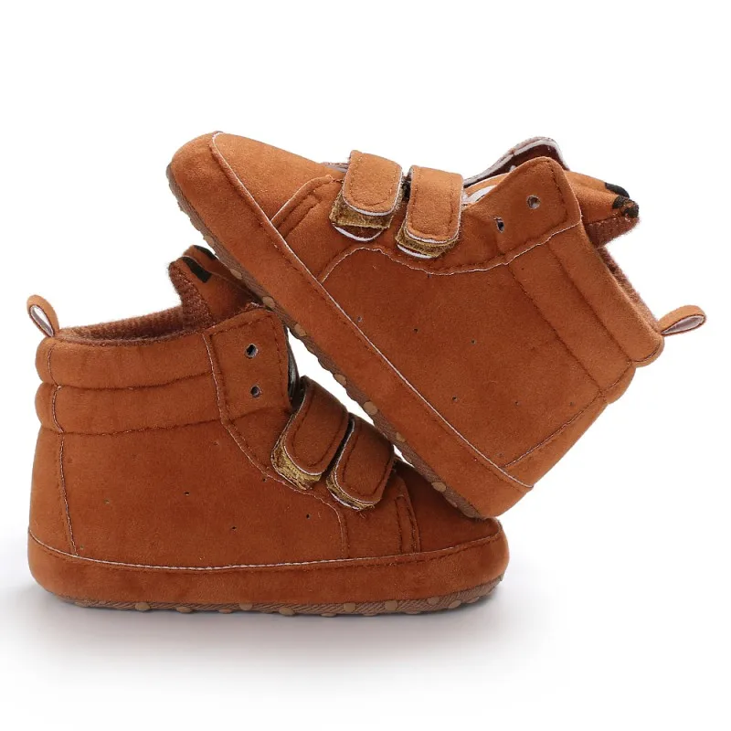 Обувь для девочек и мальчиков с животным принтом обувь первых шагов зимняя