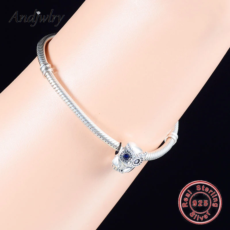 Подвеска для оригинального браслета из серебра 925 пробы сверкающие бусины-шармы