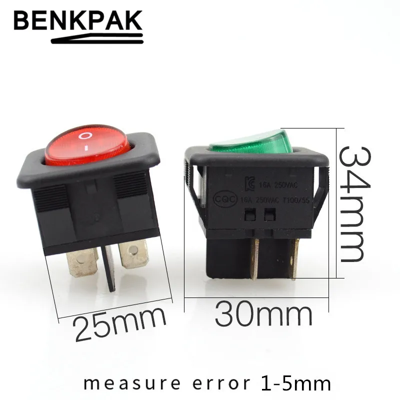 RK1-05 illumated mini rocker switch выключатель лодки 4 контакта | Обустройство дома