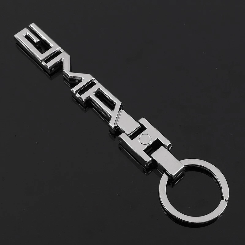 Креативный металлический двухсторонний Логотип H-образной пряжки Стайлинг