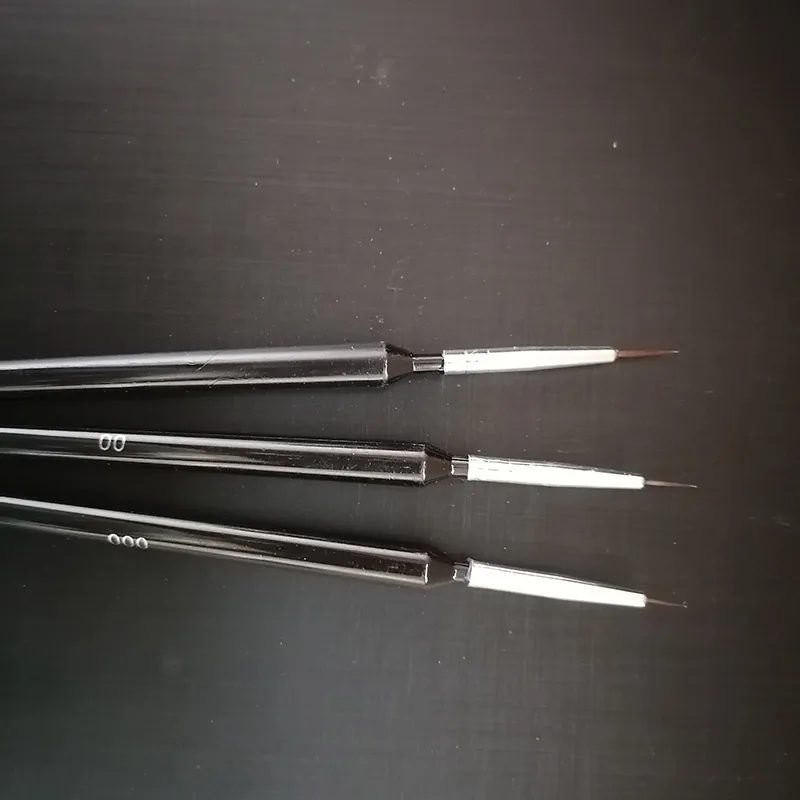 Кисточки для маникюра с цветочным дизайном 3 шт. | Красота и здоровье