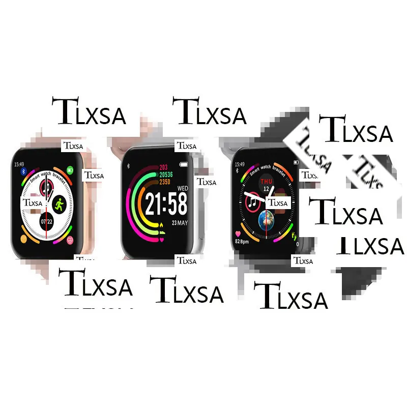 Модные белые женские умные часы с измерением кровяного давления фитнес-часы