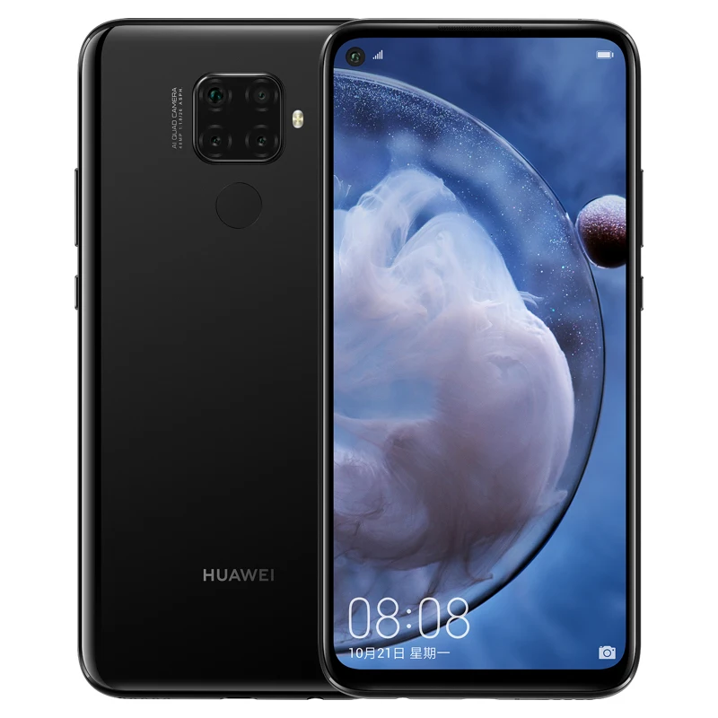 Huawei Nova 5z смартфон Kirin 810 Ai Octa Core 6 26 дюймов Android 9 0 разблокировка отпечатков пальцев