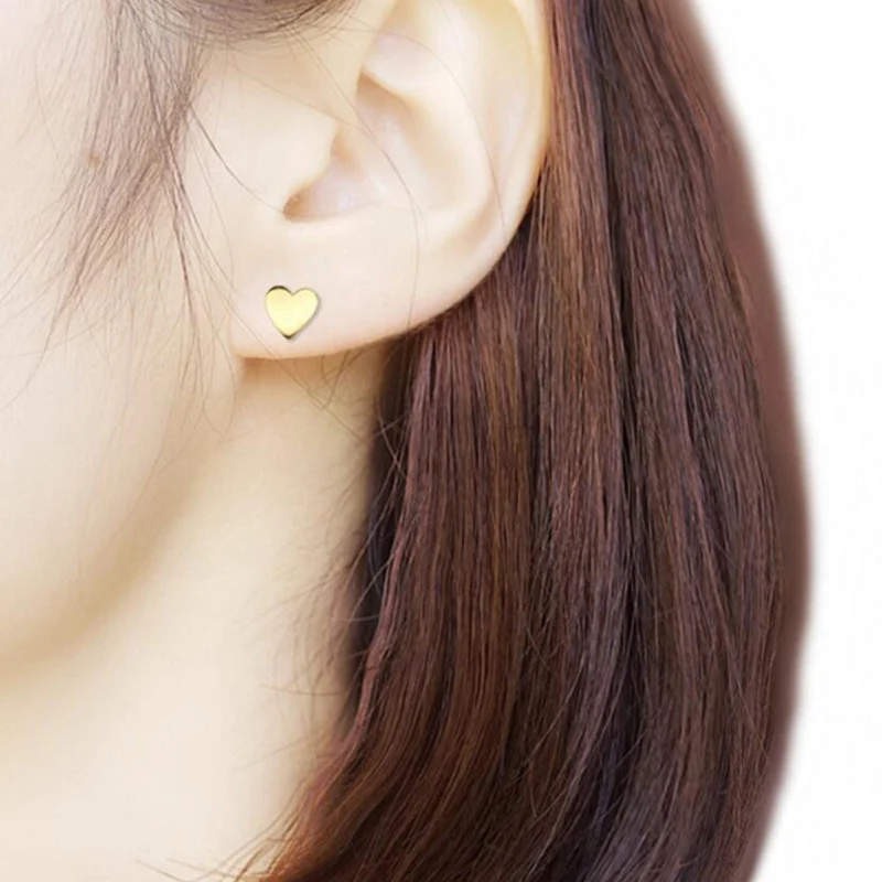 Jisensp Винтажные серьги-гвоздики из нержавеющей стали для женщин bijoux Ювелирные