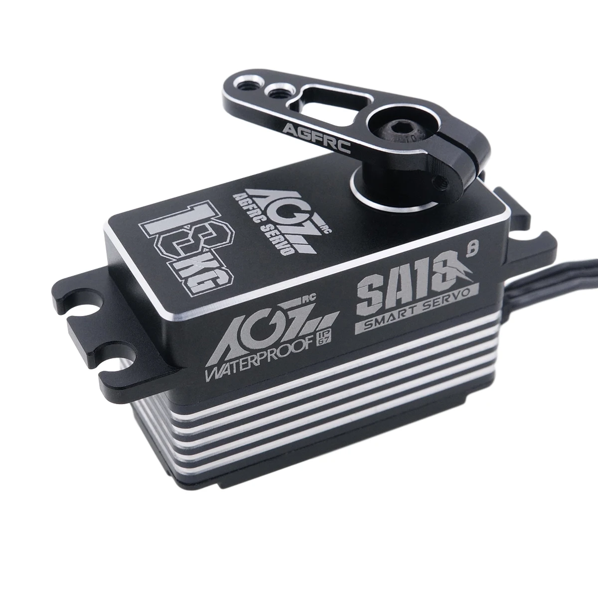 AGFRC SA18 250oz-in High Torque Magnetic Angle Sensor Programmable Low Profile Smart Servo For 1/RC Car Aircraft Model Winch enlarge