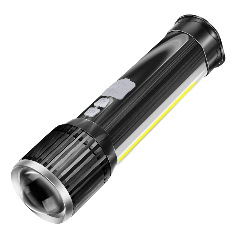 

Warsun ZHX Aluminum LED Flashlight High Brightness Waterproof Zoomable Rechargeable Torch