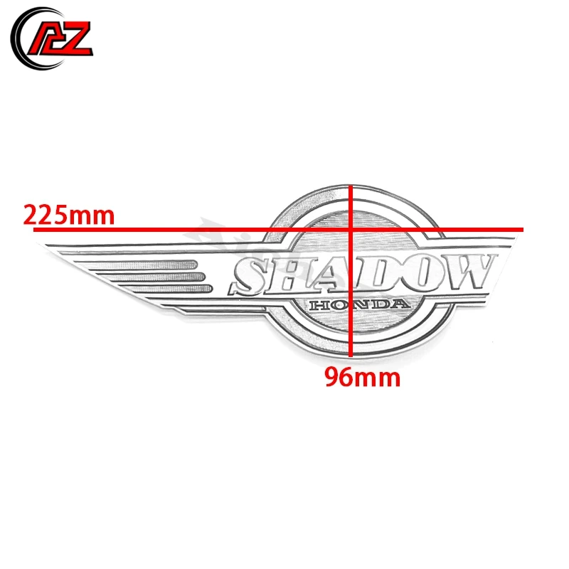 

ACZ Motorcycle Emblem Badge Decal Fuel Tank Sticker Tank Pad Protector Decal For Honda Shadow VT VTX 400 500 600 750 1100 ACE