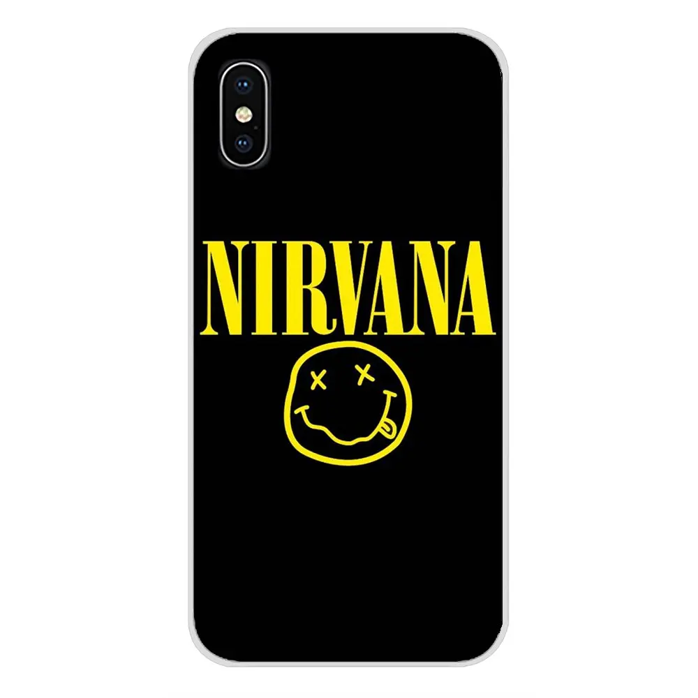 For Oneplus 3T 5T 6T Nokia 2 3 5 6 8 9 230 3310 2.1 3.1 5.1 7 Plus 2017 2018 NIRVANA Rock Roll Band Soft Transparent Cases Cover | Мобильные