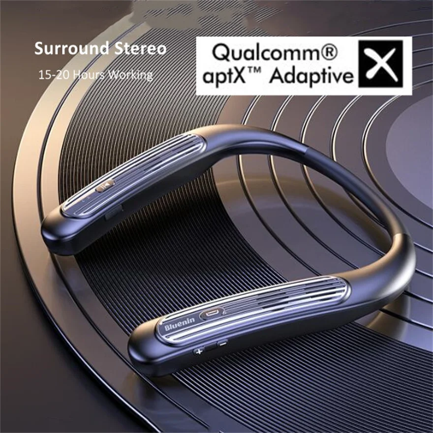 Водонепроницаемый Bluetooth-динамик Aptx с креплением на шею | Электроника