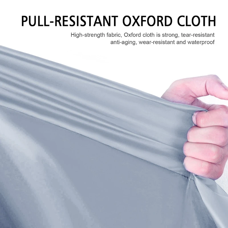 

Motorcycle Cover Waterproof Sealed Seams Breathable Heat Shield Cloth N0PD