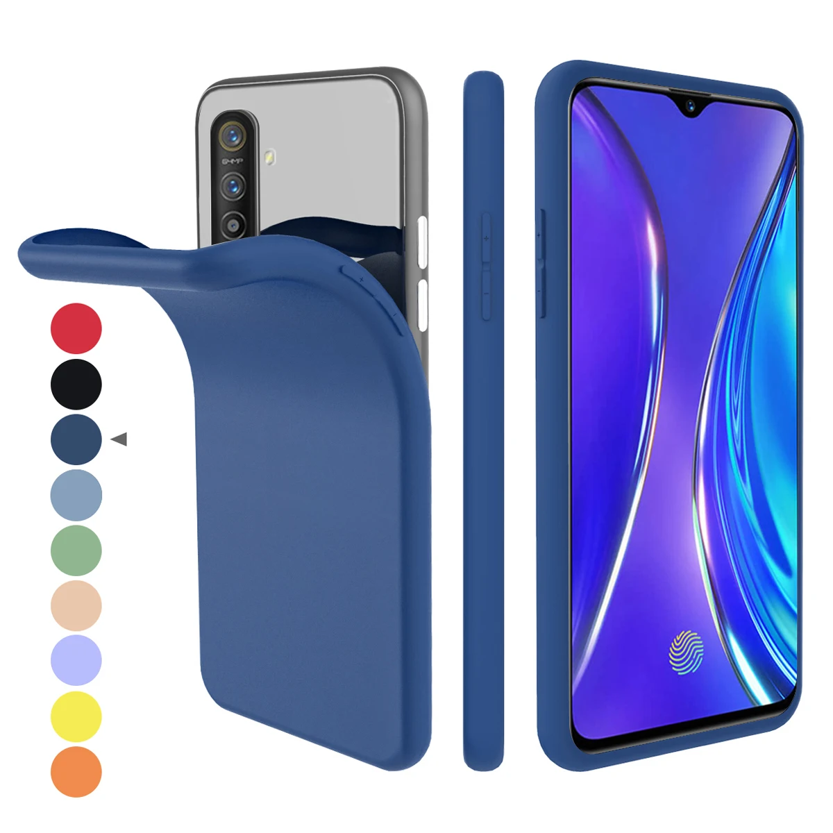 Силиконовый чехол для Oppo Reno 2 Z Ace Find X2 A9 Realme XT 5/6 Pro 5i 5S C3 | Мобильные телефоны и