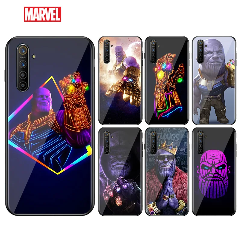 

Marvel Thanos Fashion For OPPO A93 A92 A73 A53S A52 A32 A31 A12E A1K F17 F15 Reno5 5k Find X2 X3 Pro Lite Black soft Phone Case