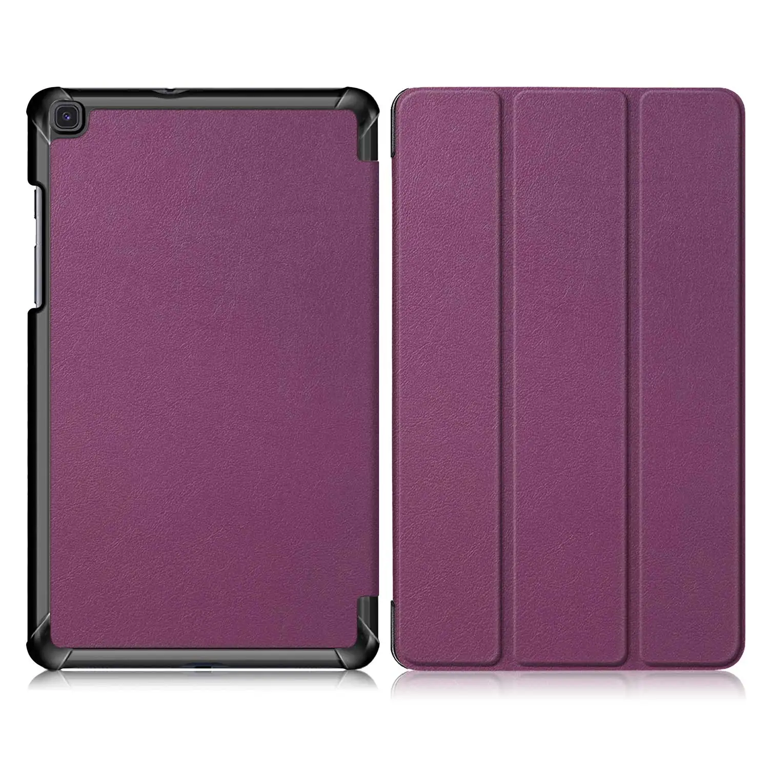 Purple Чехол с принтом для Samsung Galaxy tab A 8,0 SM T290 T295 T297 tab a 8 защитный чехол из искусственной кожи+ подарок - Цвет: Purple