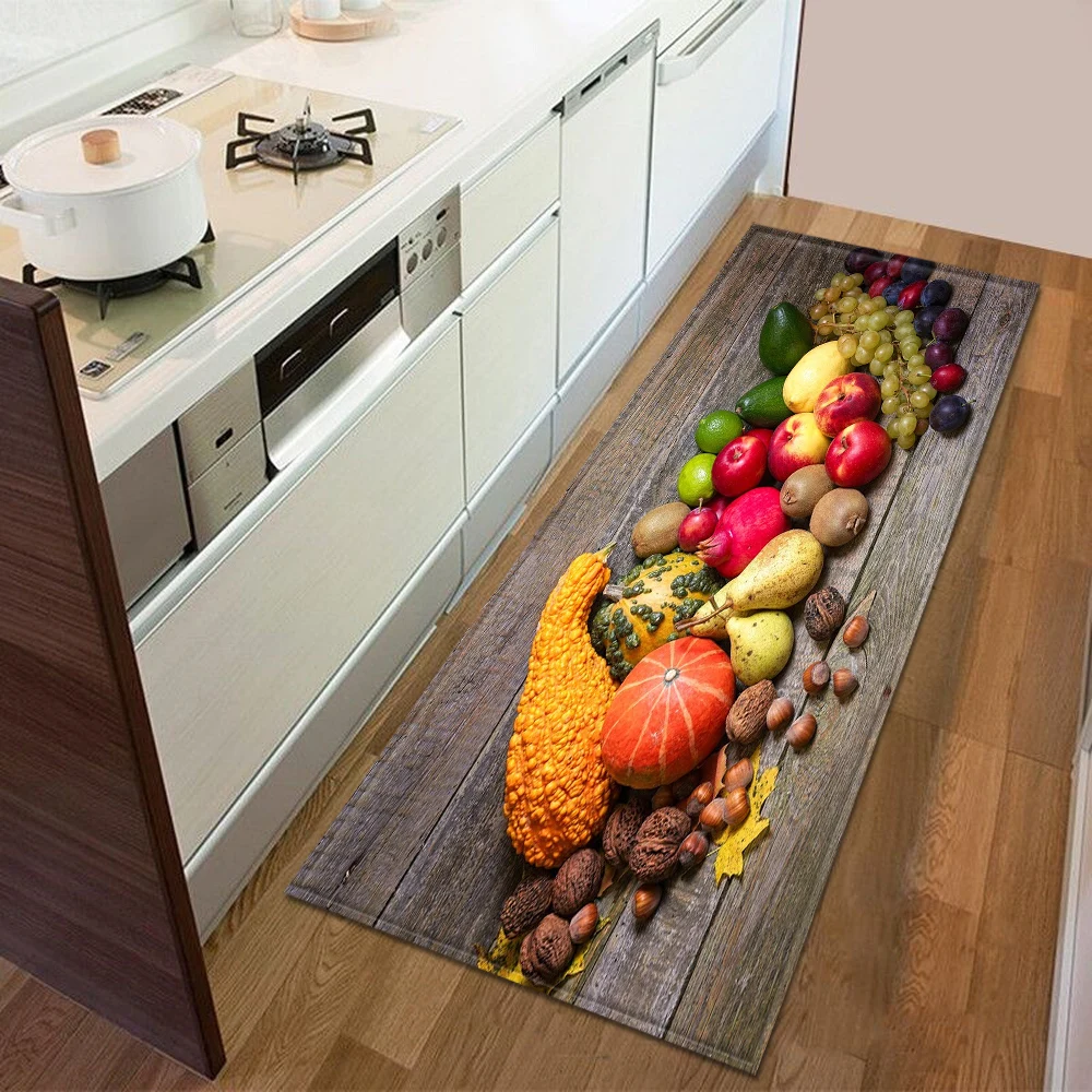 

Decoration Living Room Kitchen Carpet Home Bedroom Entrance Doormat Bathroom Anti-Slip Floor Balcony Hallway Children's Mat Rug