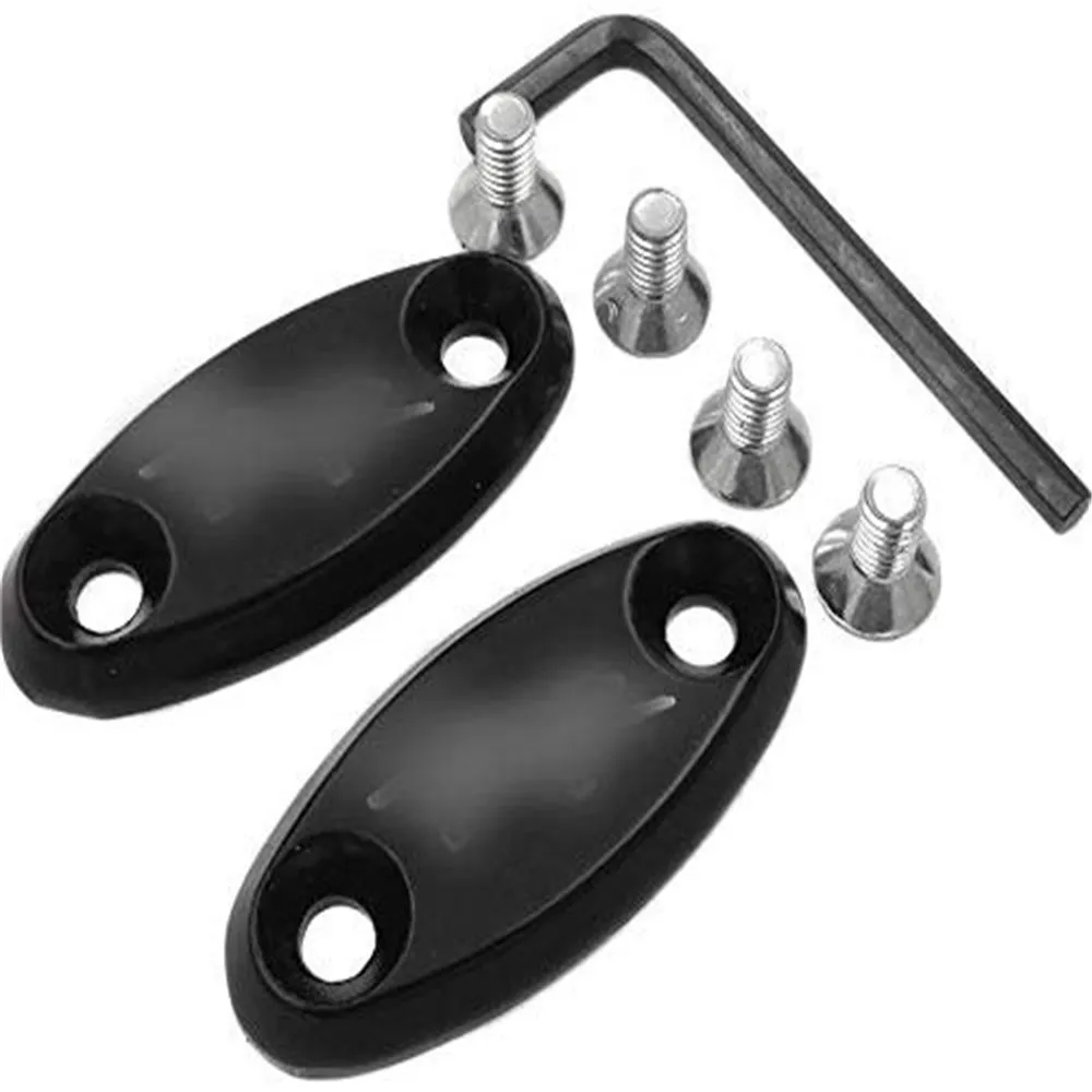Aftermarket Бесплатная доставка мотоцикл части зеркало блокировать база таблички для