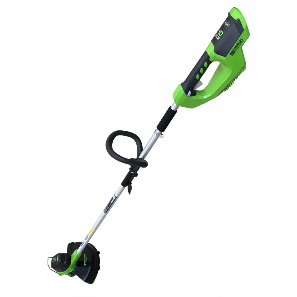 Триммер аккумуляторный Greenworks GD40LT30 30 см с 1*АКБ 3 А.ч. и ЗУ | Инструменты