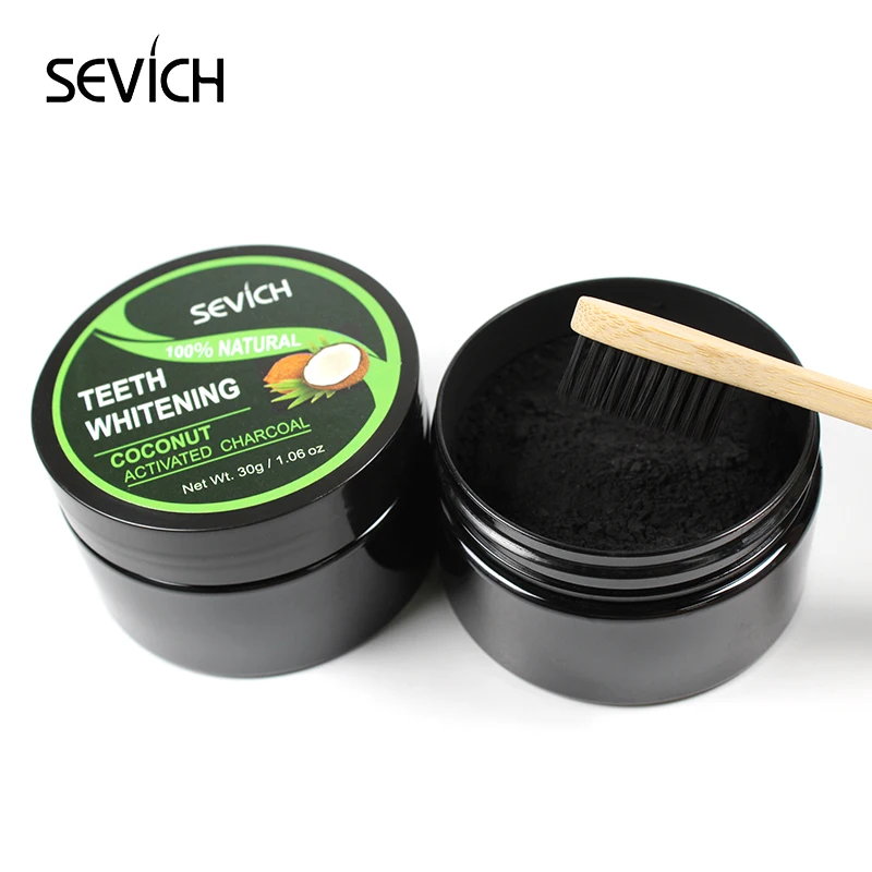 Sevich 30g Teeth Whitening Powder Smoke Coffee Tea Stain Remove Bamboo Activated Charcoal Oral Hygiene Dental Tooth Care | Красота и