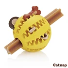 Резиновая игрушка для собак для домашних питомцев, мячик для собак, интерактивный эластичный шарик для жевания щенков, большие собаки, чистка зубов, игрушечные продукты для домашних питомцев