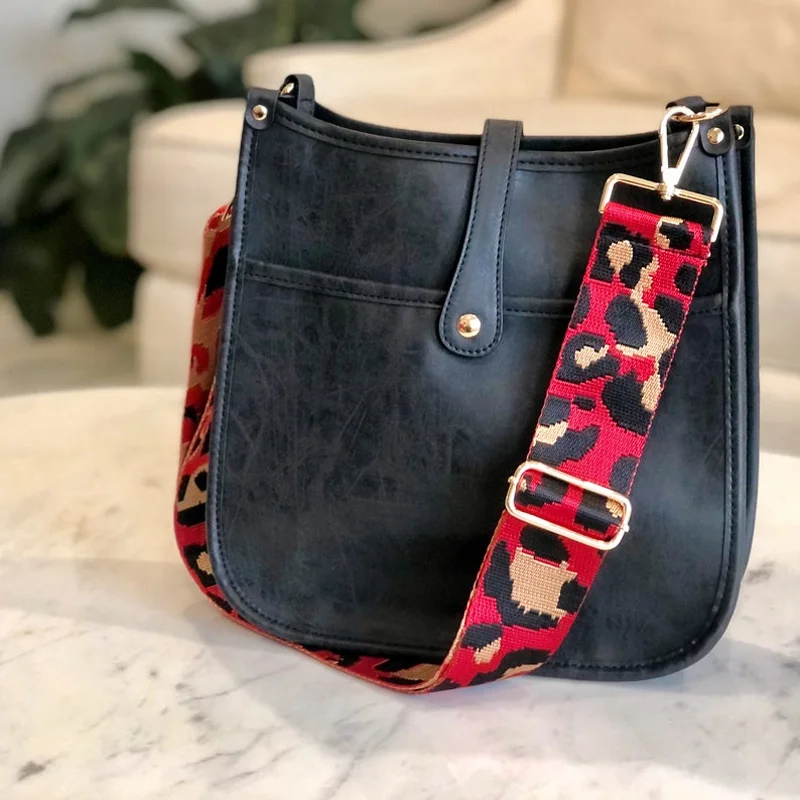 Adjustable Shoulder Strap Bag Handle Belt O bag Hanger DIY Nylon Bag Strap for Cross body Rainbow Women Handbag Bags Accessories