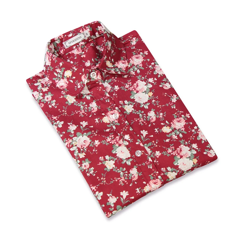 С цветочным принтом женская блузка топы блуза размера плюс Blusas Mujer De Moda рубашка
