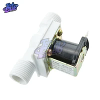 12 plastic solenoid water solenoid valve normally closed ac 220v electric magnetic dc nc air flow pneumatic pressure switch