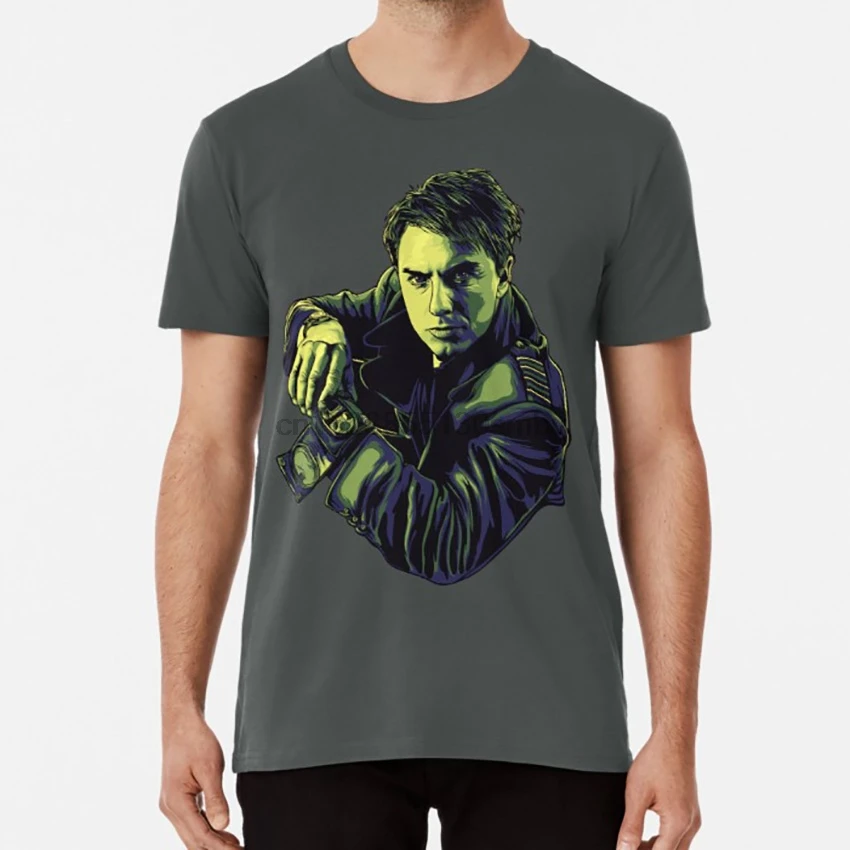 Футболка-компаньон Доктор Кто Джон барроумен Джек Харкнесс ТАРДИС Матт Смит