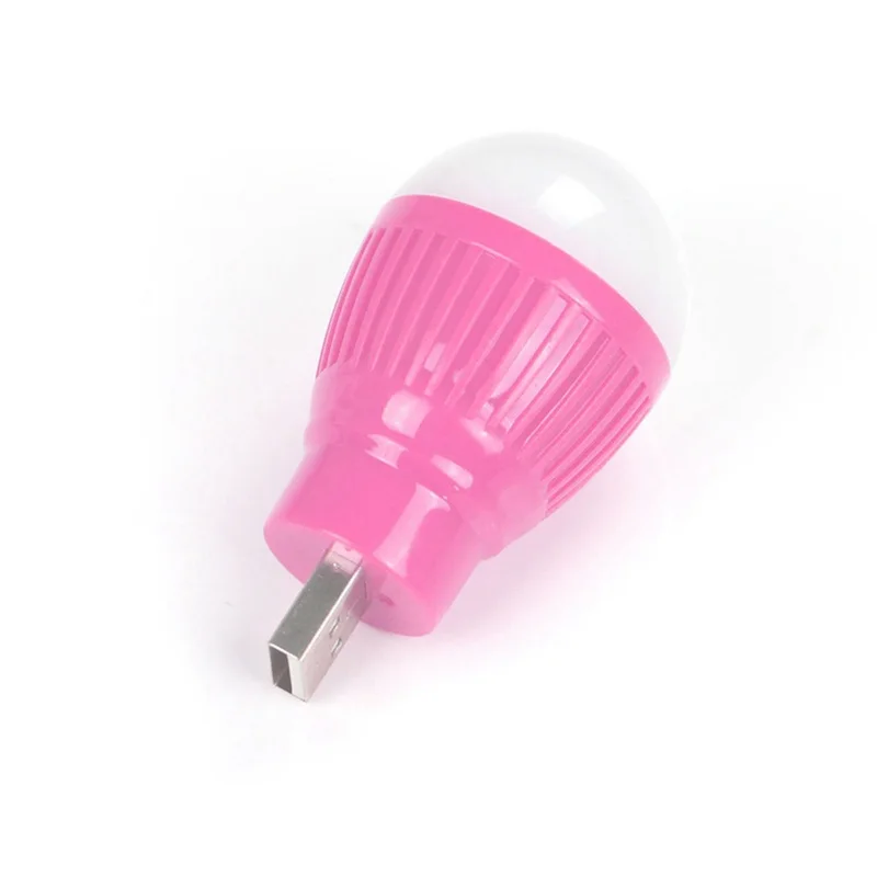 Мини светодиодная лампа USB Круглый наружный флэш светильник Ночной аварийная