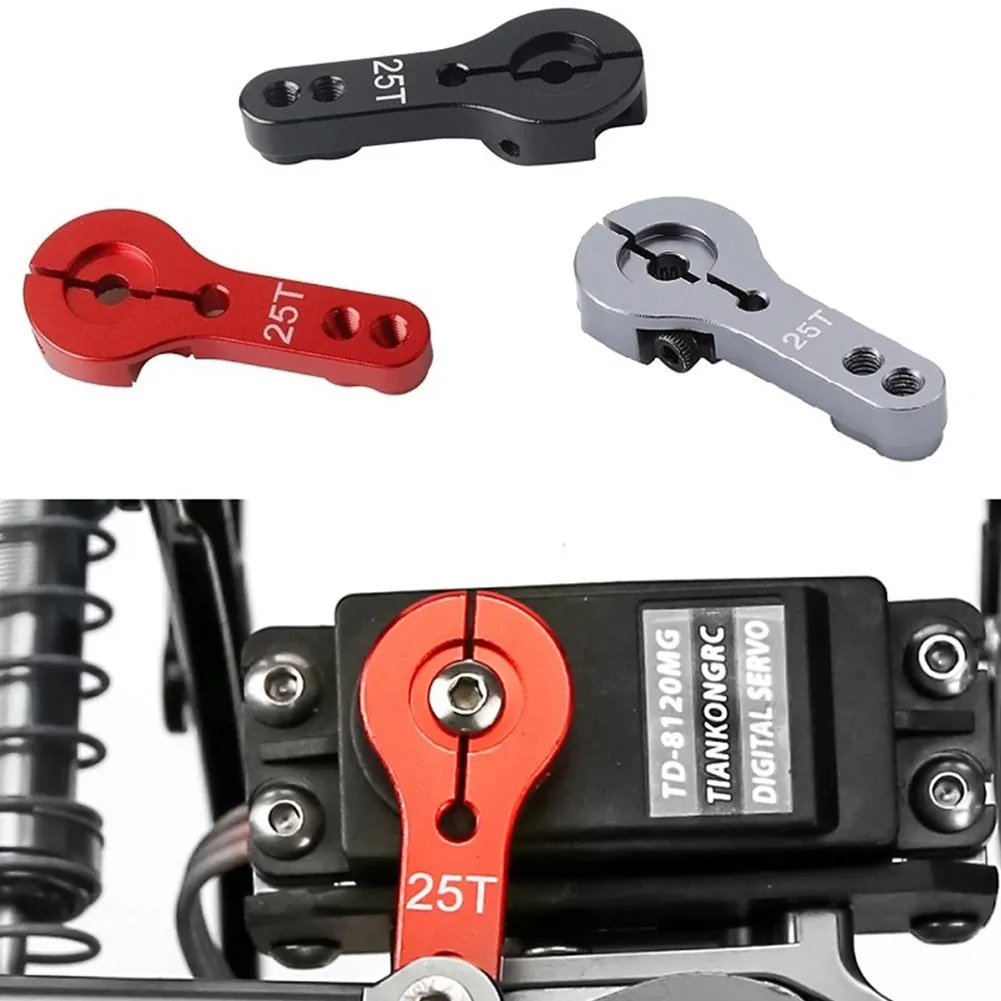 

5pcs 25T M3 Metal RC Steering Arm HornExtension Steering Se Rvo Arm For Futaba Savox Xcore HL HSP HD Power Cars Crawler Parts