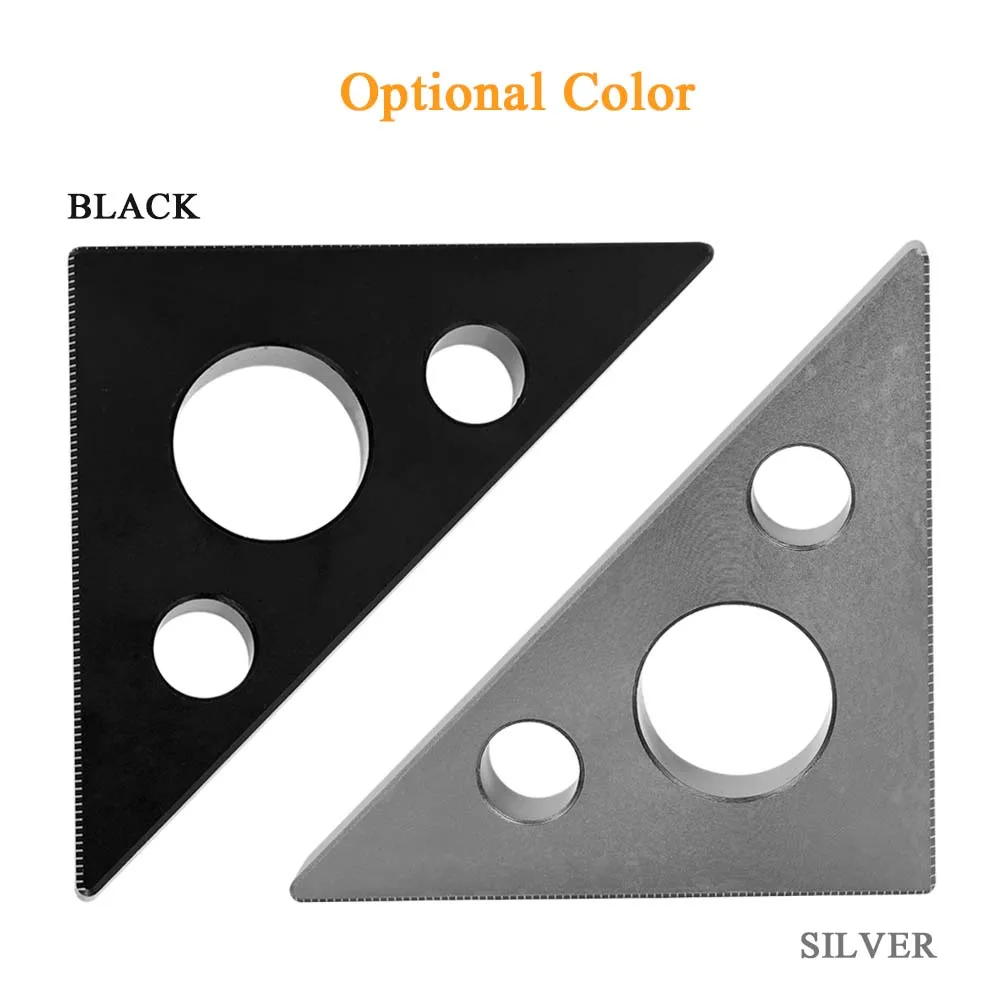 45 градусов 90 Мини Многофункциональный правый угол Калибр дюймов метрический