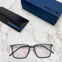 denmark brand eyeglasses 6577 square glasses frame men screwles ultralight myopia prescription optical titanium original box