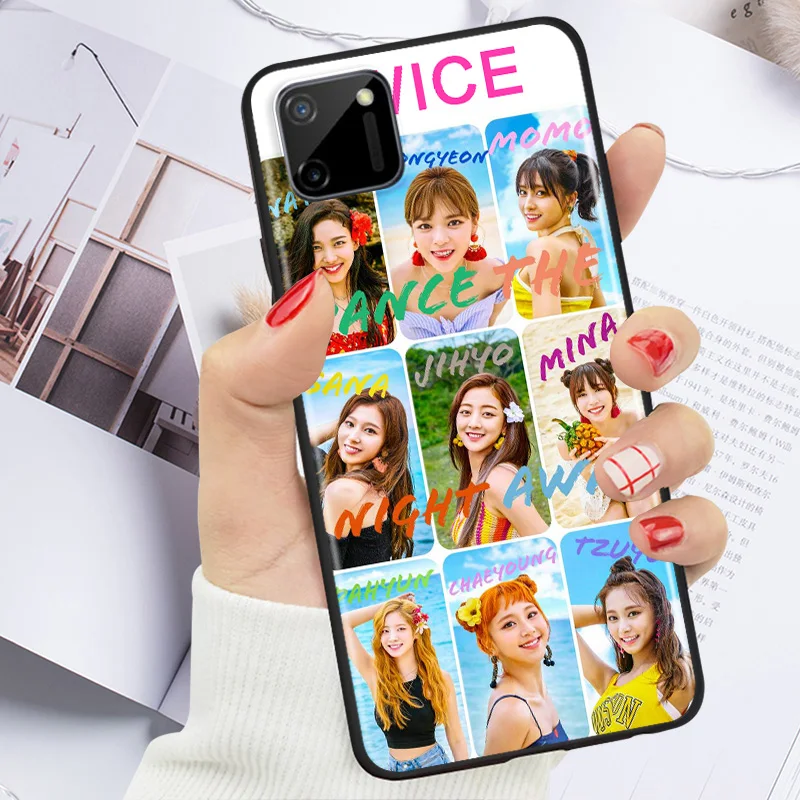 

6 Mix TWICES For OPPO Realme C2 C3 C11 C12 C15 C17 X2 X3 X7 XT X50 Q2 Q2i V3 V5 V15 Pro Phone Case
