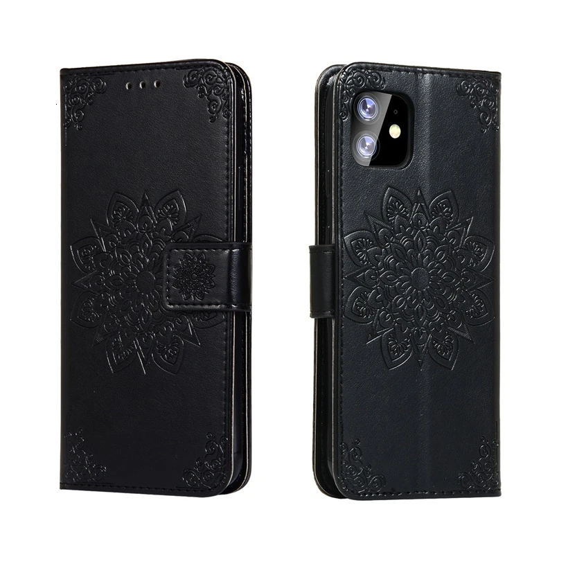 Для iphone 11 Pro Max кожаный флип-чехол с цветочным рисунком для iphone 7, 8 Plus, 6, 6 S, чехол-кошелек для iphone X, XR, XS, чехол s, роскошный чехол-книжка из искусственной кожи