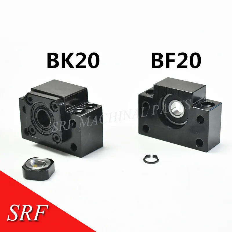 Концевая опора шарикового винта BK20 BF20 SFU2505 SFU2510 шариковый винт CNC-часть |