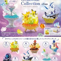 bandai pokemon gem collection cute anime figure pikachu action figure toys for girl boy ornaments doll gift