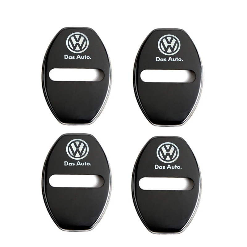

mofan vw sagitar door lock buckle new LaVida Passat Tiguan CC car door lock cover modification universal rust cover