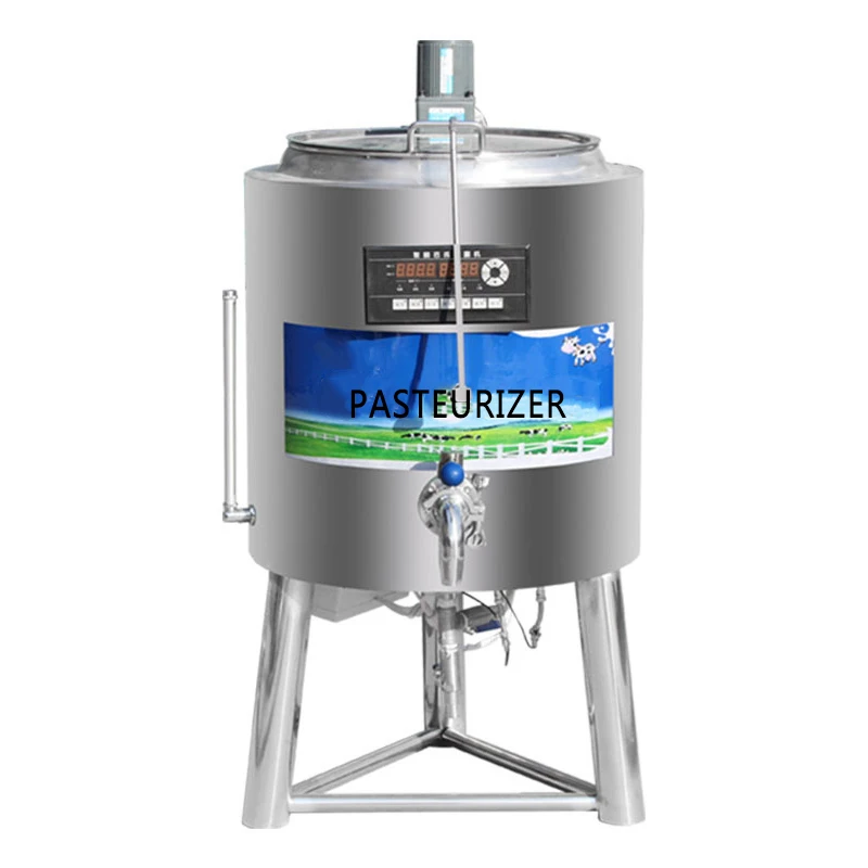 

Milk Pasteurizer 100L/time Commercial Pasteurizat Machine Yogurt/milk/juice/wine Intelligent Sterilizer for Farm,pasture 220/380