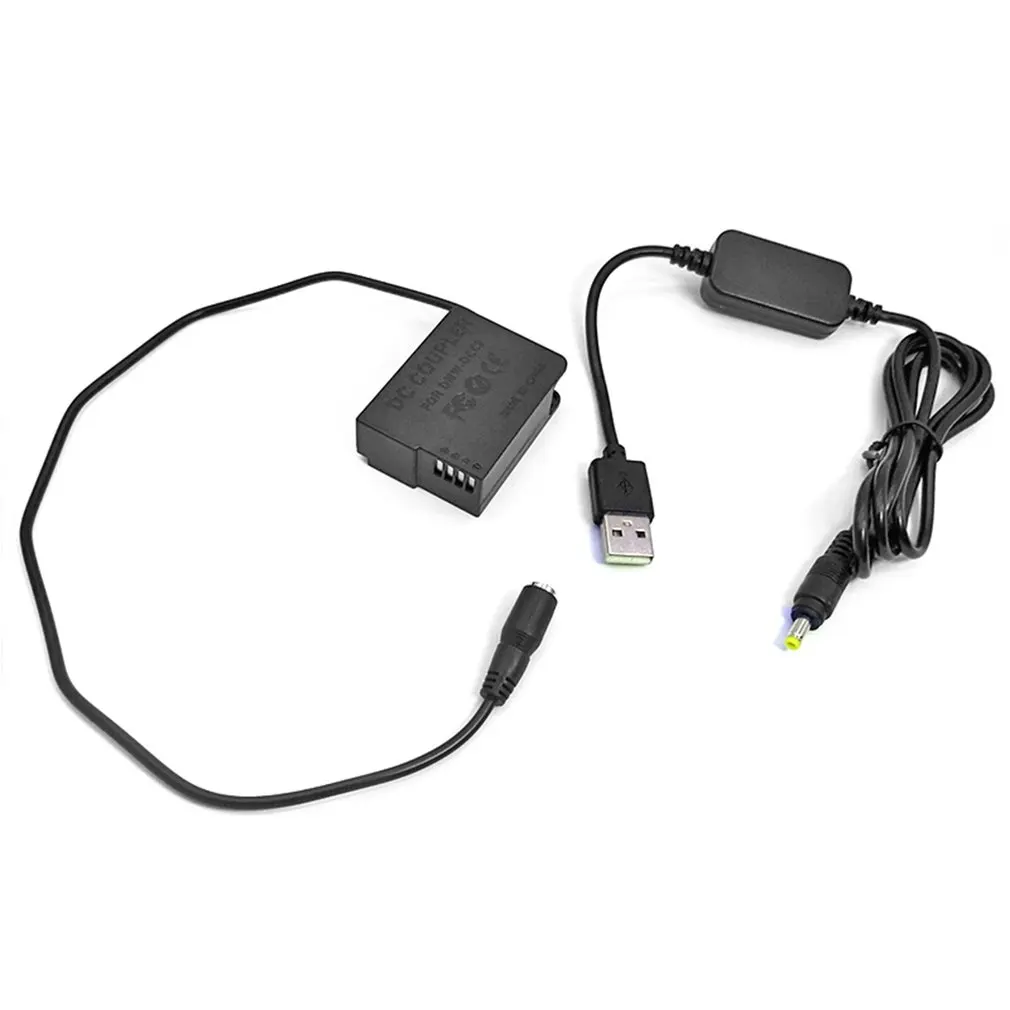 DCC8 соединитель прямого тока DMW-BLC12 поддельные батареи с USB кабелем для цифрового