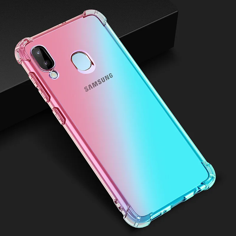 Противоударный мягкий прозрачный силиконовый чехол для телефона, для samsung Galaxy A10 A10E A20 A20E A30 A40 A50 A60 A70 A80 A90 чехол