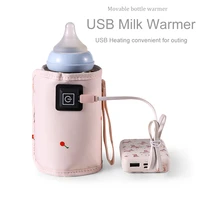 baby bottle heating bag electric usb infant bottle thermostat portable breast milk cup warmer bag newborn nursing bottle heater