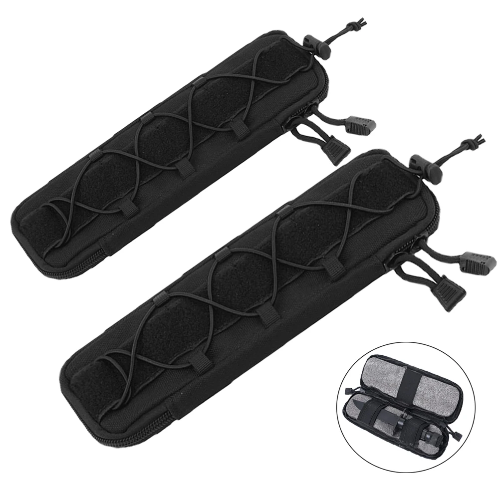 Tactical 1000D Nylon Knife Pocket Molle Knife Shaped Multi-function Survival Bag for Outdoor Camping Hunting Shooting Pocket