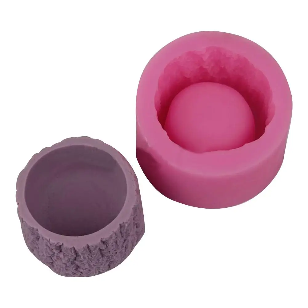 

Succulent Plant Pot Silicone Mold Gypsum Cement Fleshy Flower Bonsai DIY Ashtray Candle Holder Mould Clay Mold Cake Decorating