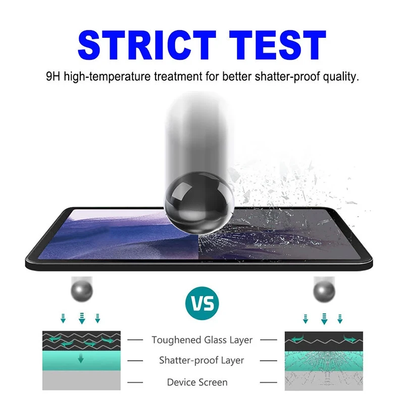 9h tempered glass for samsung galaxy tab s7 fe sm t730 sm t736b 2021 tablet screen protector for t730 12 4 inch protective film free global shipping