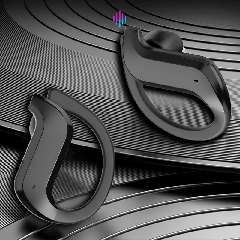 Беспроводные наушники IPX5 водонепроницаемые TWS Bluetooth отпечаток пальца Управление