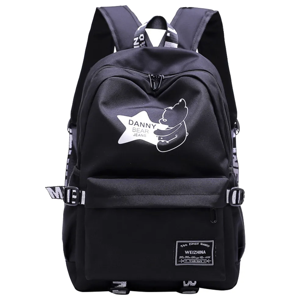 Женский рюкзак для ноутбука, Женский нейлоновый дорожный школьный ранец, повседневный рюкзак, школьные рюкзаки для девочек-подростков